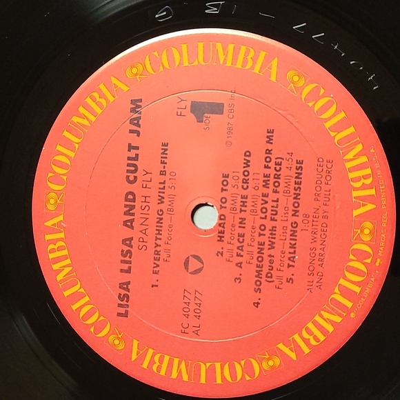 1987 LISA LISA AND CULT JAM Album - Picture 7 of 10